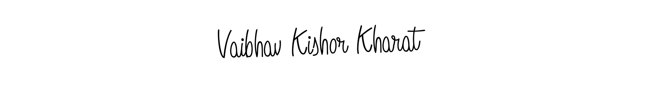 Best and Professional Signature Style for Vaibhav Kishor Kharat. Angelique-Rose-font-FFP Best Signature Style Collection. Vaibhav Kishor Kharat signature style 5 images and pictures png