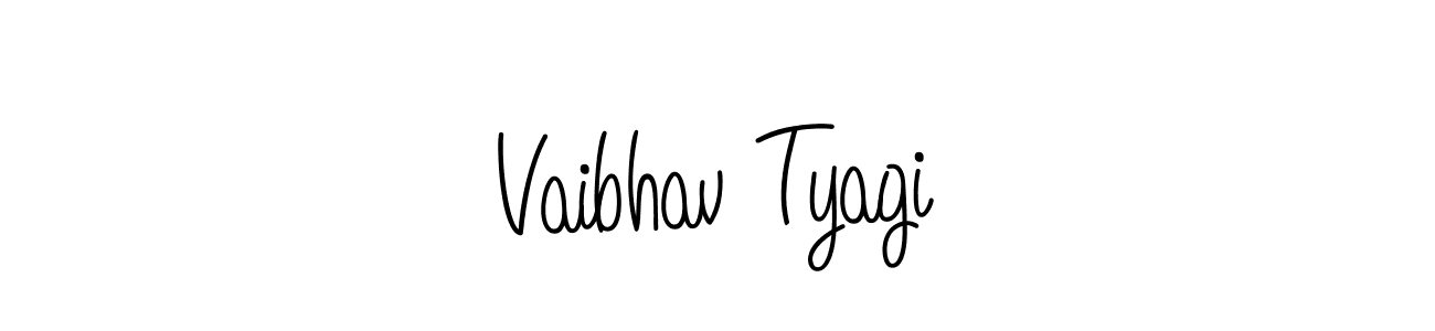 Also we have Vaibhav Tyagi name is the best signature style. Create professional handwritten signature collection using Angelique-Rose-font-FFP autograph style. Vaibhav Tyagi signature style 5 images and pictures png