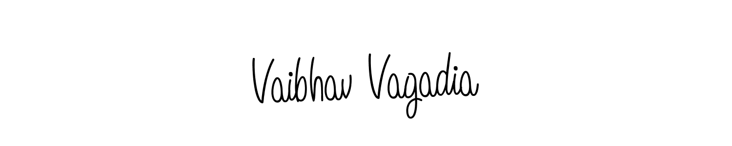 Best and Professional Signature Style for Vaibhav Vagadia. Angelique-Rose-font-FFP Best Signature Style Collection. Vaibhav Vagadia signature style 5 images and pictures png