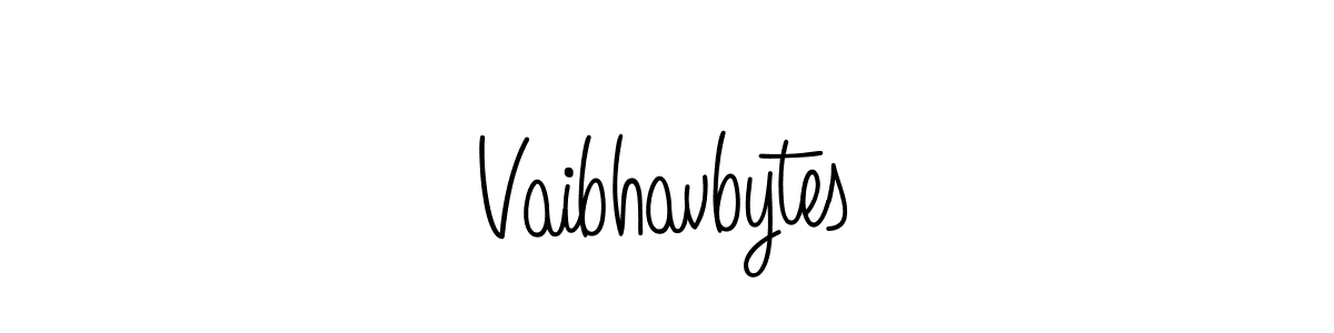 Make a beautiful signature design for name Vaibhavbytes. Use this online signature maker to create a handwritten signature for free. Vaibhavbytes signature style 5 images and pictures png