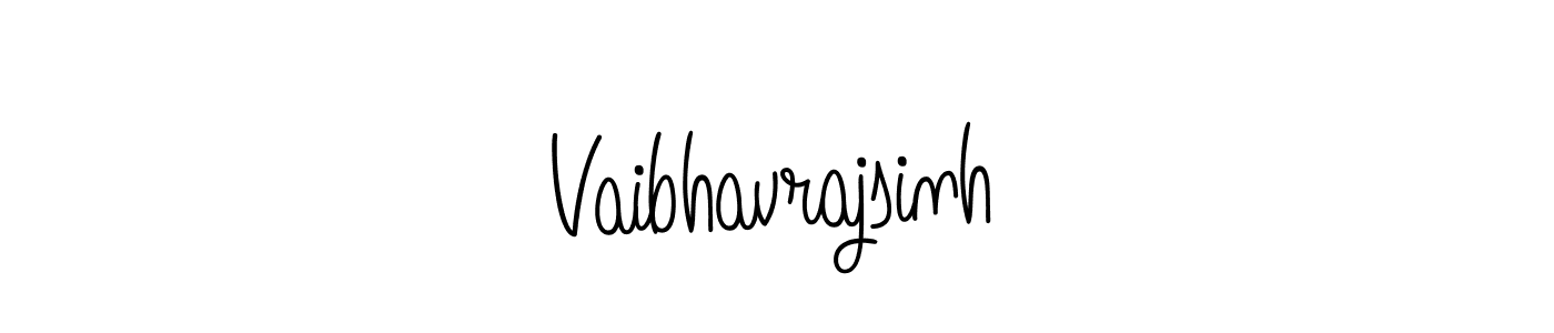 You should practise on your own different ways (Angelique-Rose-font-FFP) to write your name (Vaibhavrajsinh) in signature. don't let someone else do it for you. Vaibhavrajsinh signature style 5 images and pictures png
