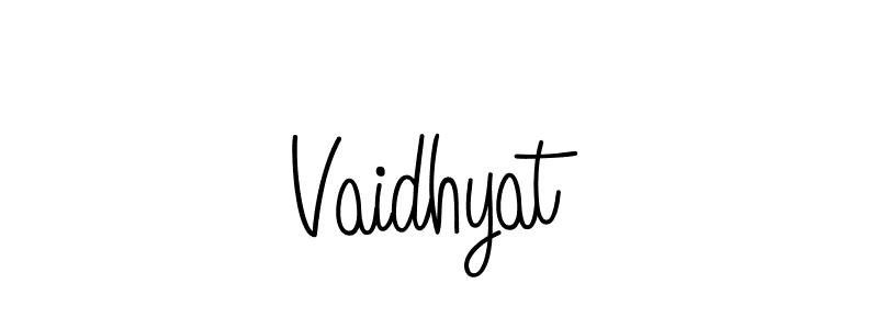 It looks lik you need a new signature style for name Vaidhyat. Design unique handwritten (Angelique-Rose-font-FFP) signature with our free signature maker in just a few clicks. Vaidhyat signature style 5 images and pictures png