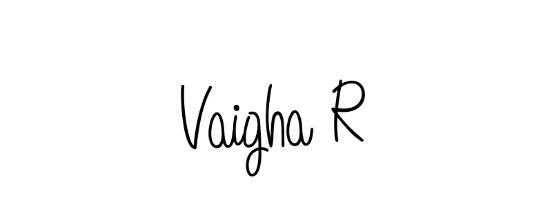 Best and Professional Signature Style for Vaigha R. Angelique-Rose-font-FFP Best Signature Style Collection. Vaigha R signature style 5 images and pictures png