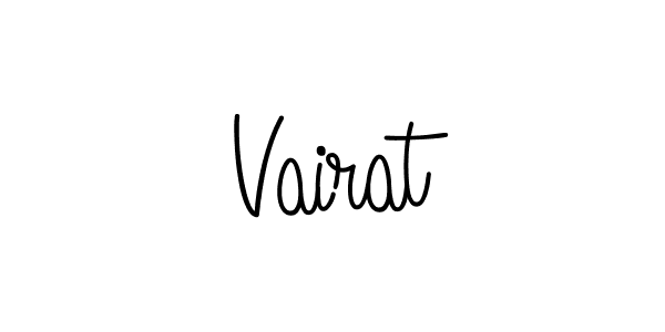 The best way (Angelique-Rose-font-FFP) to make a short signature is to pick only two or three words in your name. The name Vairat include a total of six letters. For converting this name. Vairat signature style 5 images and pictures png