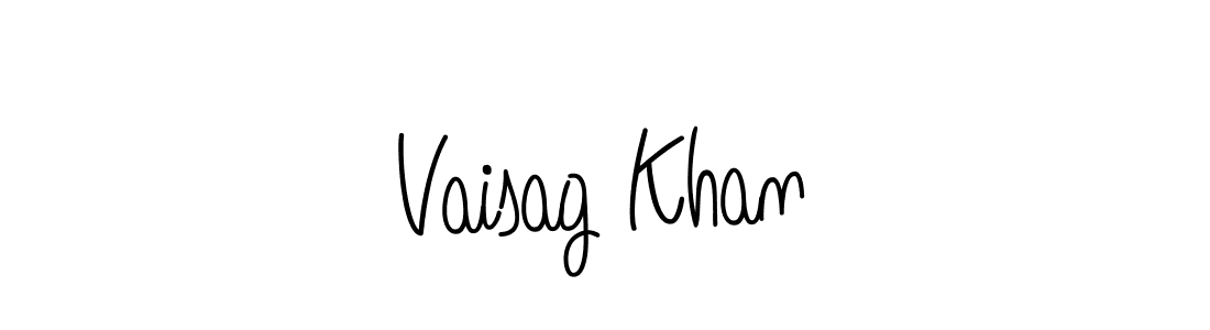 Also we have Vaisag Khan name is the best signature style. Create professional handwritten signature collection using Angelique-Rose-font-FFP autograph style. Vaisag Khan signature style 5 images and pictures png