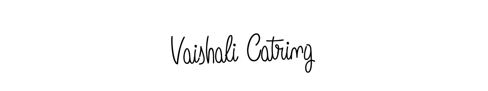 if you are searching for the best signature style for your name Vaishali Catring. so please give up your signature search. here we have designed multiple signature styles  using Angelique-Rose-font-FFP. Vaishali Catring signature style 5 images and pictures png