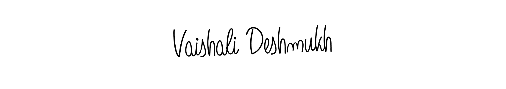 Also we have Vaishali Deshmukh name is the best signature style. Create professional handwritten signature collection using Angelique-Rose-font-FFP autograph style. Vaishali Deshmukh signature style 5 images and pictures png