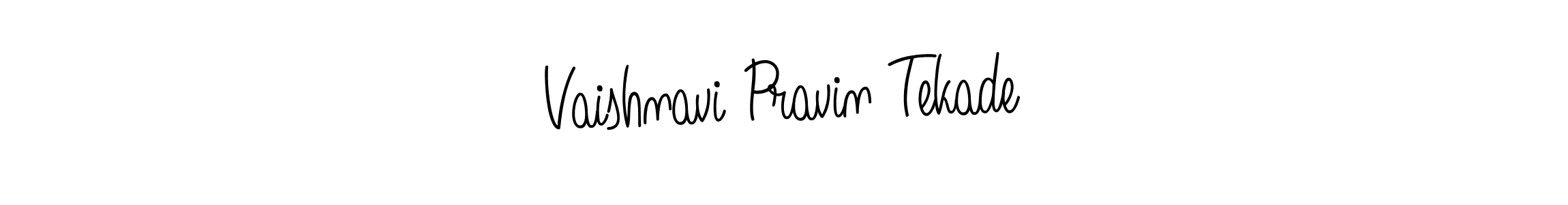 How to Draw Vaishnavi Pravin Tekade signature style? Angelique-Rose-font-FFP is a latest design signature styles for name Vaishnavi Pravin Tekade. Vaishnavi Pravin Tekade signature style 5 images and pictures png