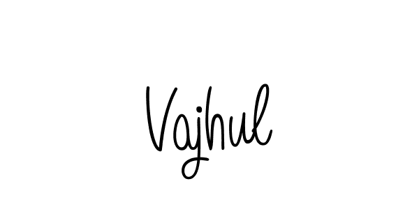 Make a beautiful signature design for name Vajhul. Use this online signature maker to create a handwritten signature for free. Vajhul signature style 5 images and pictures png