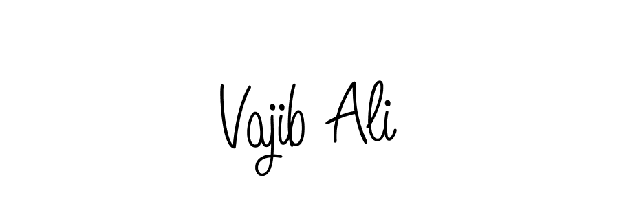 Vajib Ali stylish signature style. Best Handwritten Sign (Angelique-Rose-font-FFP) for my name. Handwritten Signature Collection Ideas for my name Vajib Ali. Vajib Ali signature style 5 images and pictures png