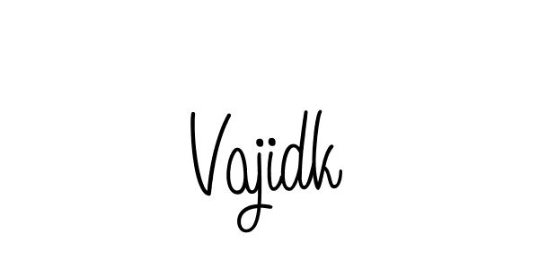 Best and Professional Signature Style for Vajidk. Angelique-Rose-font-FFP Best Signature Style Collection. Vajidk signature style 5 images and pictures png