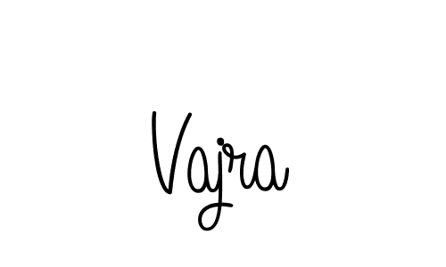 Vajra stylish signature style. Best Handwritten Sign (Angelique-Rose-font-FFP) for my name. Handwritten Signature Collection Ideas for my name Vajra. Vajra signature style 5 images and pictures png