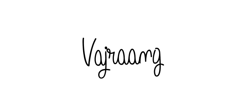 Make a beautiful signature design for name Vajraang. With this signature (Angelique-Rose-font-FFP) style, you can create a handwritten signature for free. Vajraang signature style 5 images and pictures png