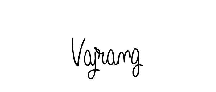 Make a beautiful signature design for name Vajrang. Use this online signature maker to create a handwritten signature for free. Vajrang signature style 5 images and pictures png