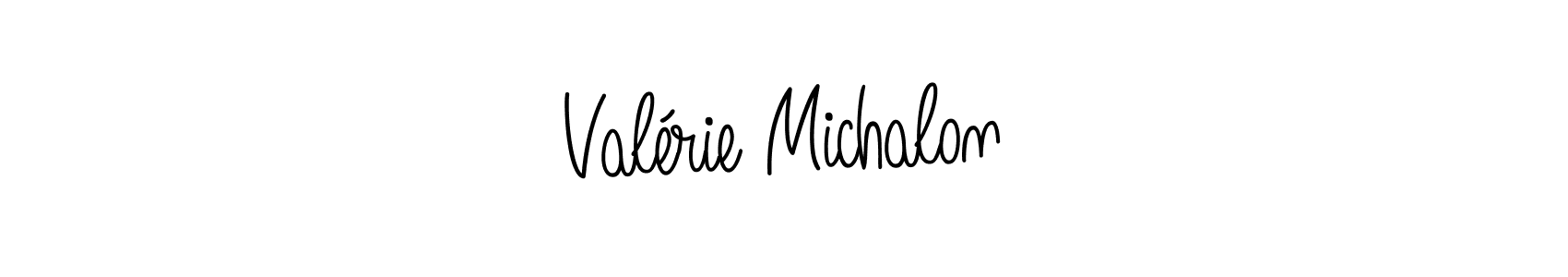 How to Draw Valérie Michalon signature style? Angelique-Rose-font-FFP is a latest design signature styles for name Valérie Michalon. Valérie Michalon signature style 5 images and pictures png