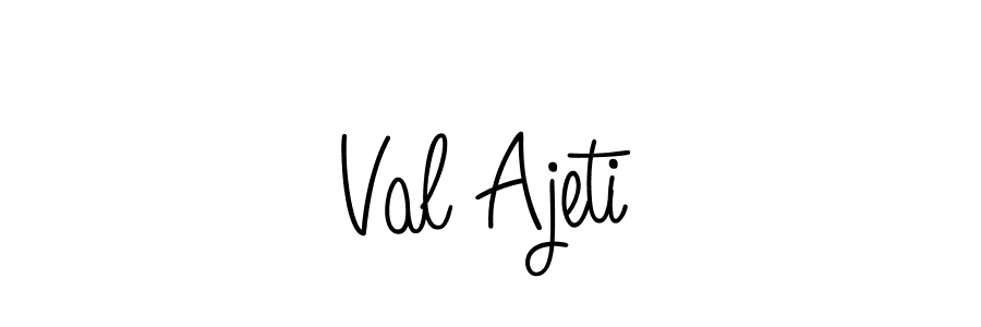 Also we have Val Ajeti name is the best signature style. Create professional handwritten signature collection using Angelique-Rose-font-FFP autograph style. Val Ajeti signature style 5 images and pictures png