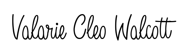 Similarly Angelique-Rose-font-FFP is the best handwritten signature design. Signature creator online. You can use it as an online autograph creator for name Valarie Cleo Walcott. Valarie Cleo Walcott signature style 5 images and pictures png