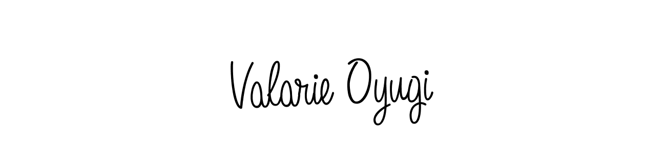 Once you've used our free online signature maker to create your best signature Angelique-Rose-font-FFP style, it's time to enjoy all of the benefits that Valarie Oyugi name signing documents. Valarie Oyugi signature style 5 images and pictures png