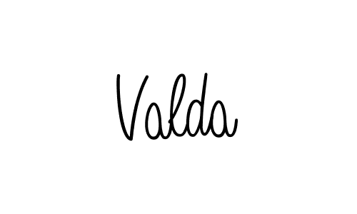 How to Draw Valda signature style? Angelique-Rose-font-FFP is a latest design signature styles for name Valda. Valda signature style 5 images and pictures png