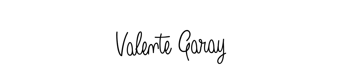 Also You can easily find your signature by using the search form. We will create Valente Garay name handwritten signature images for you free of cost using Angelique-Rose-font-FFP sign style. Valente Garay signature style 5 images and pictures png