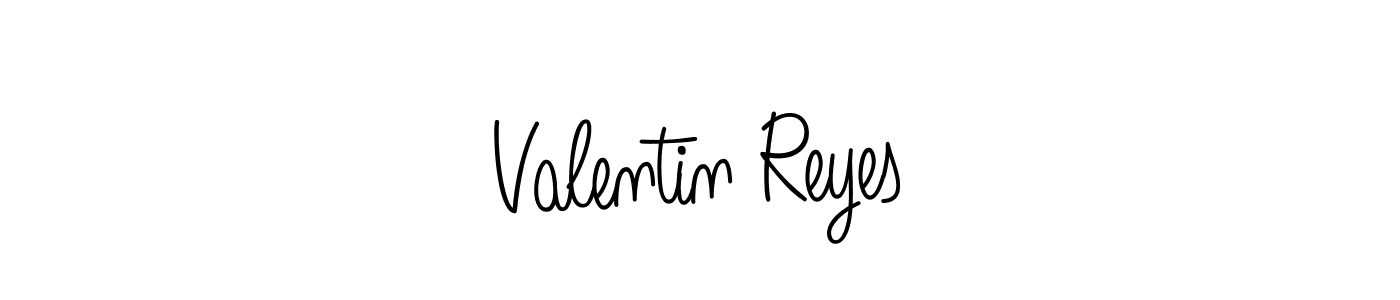 Design your own signature with our free online signature maker. With this signature software, you can create a handwritten (Angelique-Rose-font-FFP) signature for name Valentin Reyes. Valentin Reyes signature style 5 images and pictures png