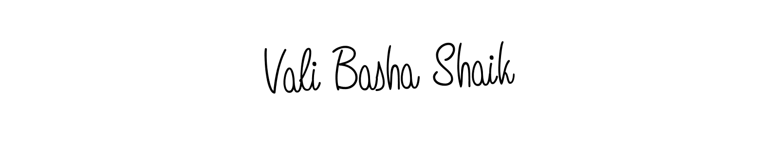 if you are searching for the best signature style for your name Vali Basha Shaik. so please give up your signature search. here we have designed multiple signature styles  using Angelique-Rose-font-FFP. Vali Basha Shaik signature style 5 images and pictures png