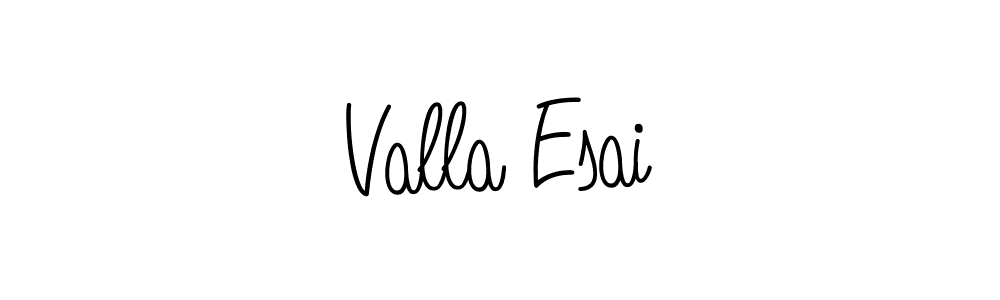 How to make Valla Esai signature? Angelique-Rose-font-FFP is a professional autograph style. Create handwritten signature for Valla Esai name. Valla Esai signature style 5 images and pictures png