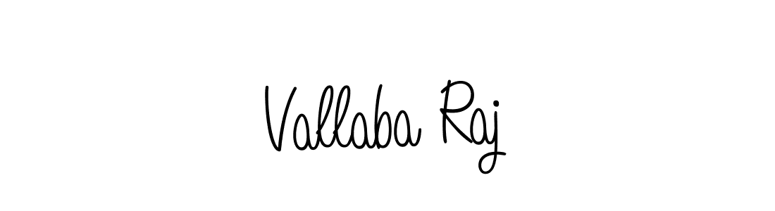 Design your own signature with our free online signature maker. With this signature software, you can create a handwritten (Angelique-Rose-font-FFP) signature for name Vallaba Raj. Vallaba Raj signature style 5 images and pictures png