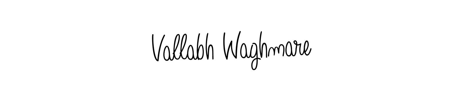 Use a signature maker to create a handwritten signature online. With this signature software, you can design (Angelique-Rose-font-FFP) your own signature for name Vallabh Waghmare. Vallabh Waghmare signature style 5 images and pictures png