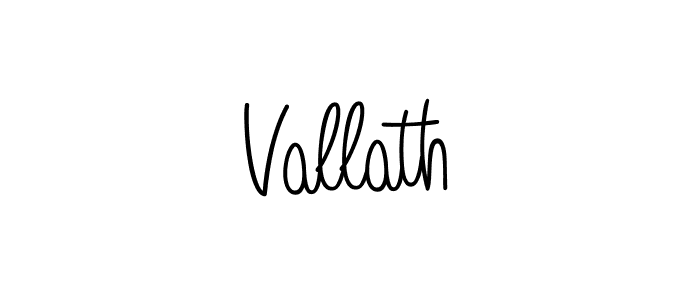 Vallath stylish signature style. Best Handwritten Sign (Angelique-Rose-font-FFP) for my name. Handwritten Signature Collection Ideas for my name Vallath. Vallath signature style 5 images and pictures png