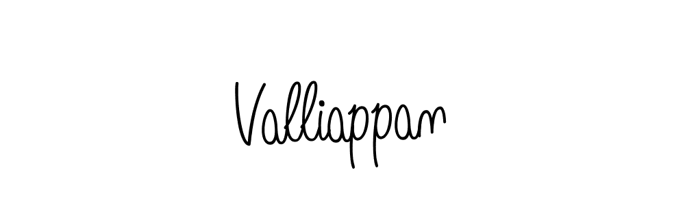 if you are searching for the best signature style for your name Valliappan. so please give up your signature search. here we have designed multiple signature styles  using Angelique-Rose-font-FFP. Valliappan signature style 5 images and pictures png
