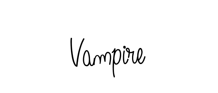 Best and Professional Signature Style for Vampire. Angelique-Rose-font-FFP Best Signature Style Collection. Vampire signature style 5 images and pictures png