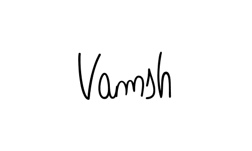 Here are the top 10 professional signature styles for the name Vamsh. These are the best autograph styles you can use for your name. Vamsh signature style 5 images and pictures png