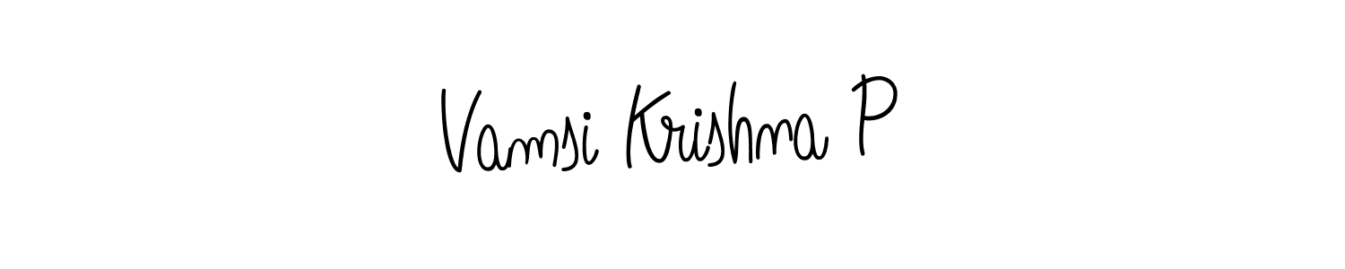 if you are searching for the best signature style for your name Vamsi Krishna P. so please give up your signature search. here we have designed multiple signature styles  using Angelique-Rose-font-FFP. Vamsi Krishna P signature style 5 images and pictures png