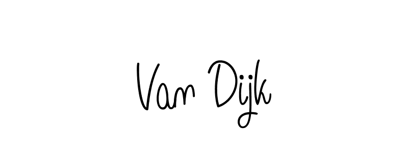 How to make Van Dijk signature? Angelique-Rose-font-FFP is a professional autograph style. Create handwritten signature for Van Dijk name. Van Dijk signature style 5 images and pictures png