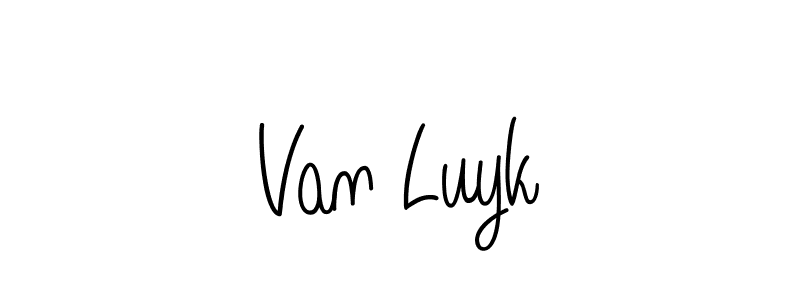 Make a short Van Luyk signature style. Manage your documents anywhere anytime using Angelique-Rose-font-FFP. Create and add eSignatures, submit forms, share and send files easily. Van Luyk signature style 5 images and pictures png