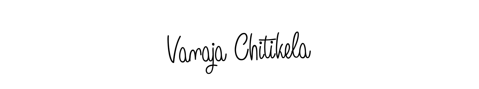 You can use this online signature creator to create a handwritten signature for the name Vanaja Chitikela. This is the best online autograph maker. Vanaja Chitikela signature style 5 images and pictures png