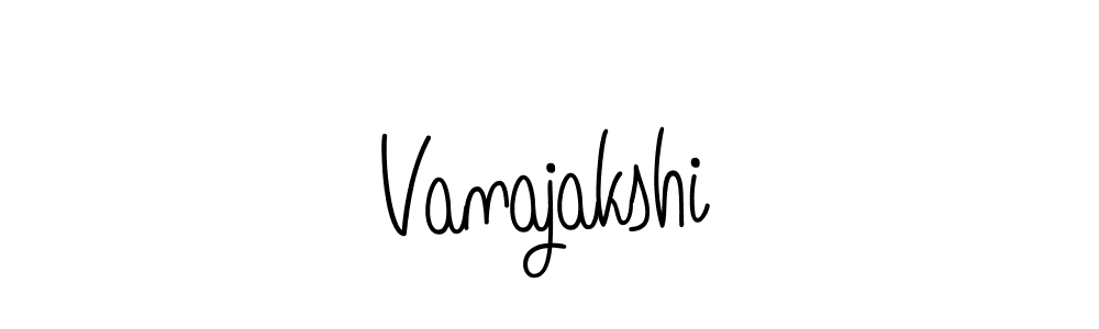 Vanajakshi stylish signature style. Best Handwritten Sign (Angelique-Rose-font-FFP) for my name. Handwritten Signature Collection Ideas for my name Vanajakshi. Vanajakshi signature style 5 images and pictures png