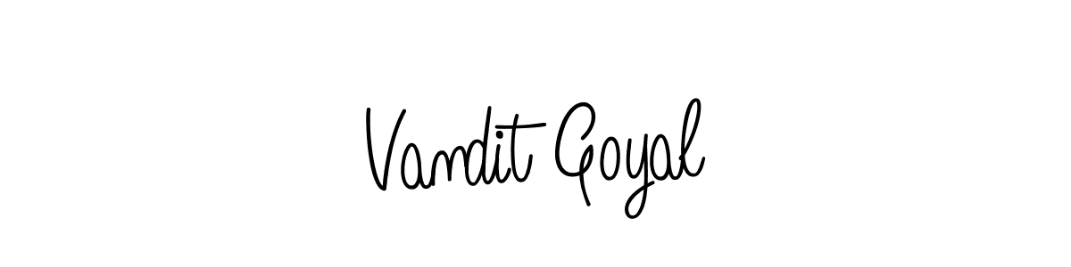 Once you've used our free online signature maker to create your best signature Angelique-Rose-font-FFP style, it's time to enjoy all of the benefits that Vandit Goyal name signing documents. Vandit Goyal signature style 5 images and pictures png