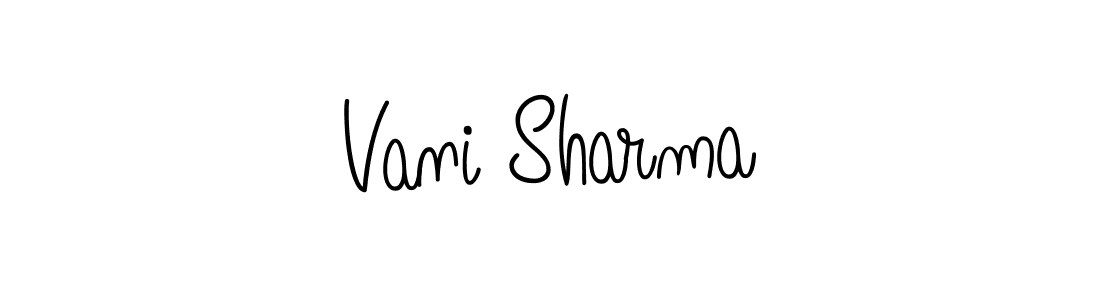 Once you've used our free online signature maker to create your best signature Angelique-Rose-font-FFP style, it's time to enjoy all of the benefits that Vani Sharma name signing documents. Vani Sharma signature style 5 images and pictures png