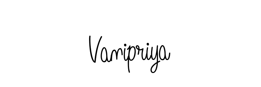 Make a beautiful signature design for name Vanipriya. Use this online signature maker to create a handwritten signature for free. Vanipriya signature style 5 images and pictures png