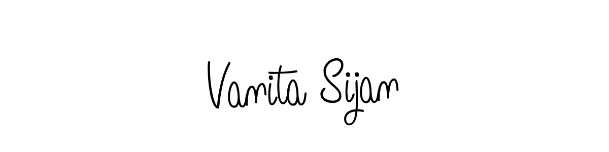 Similarly Angelique-Rose-font-FFP is the best handwritten signature design. Signature creator online .You can use it as an online autograph creator for name Vanita Sijan. Vanita Sijan signature style 5 images and pictures png