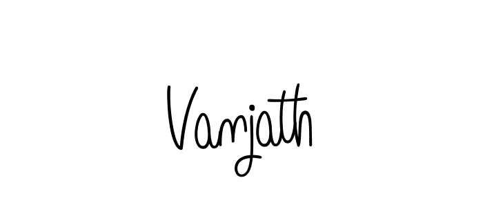 Make a beautiful signature design for name Vanjath. Use this online signature maker to create a handwritten signature for free. Vanjath signature style 5 images and pictures png