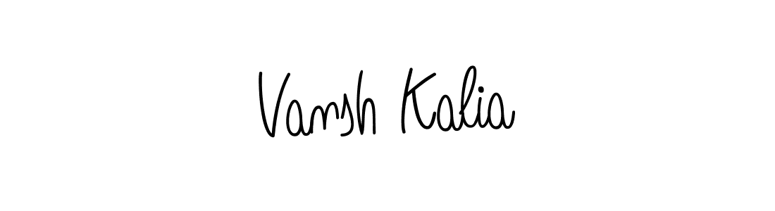 Make a beautiful signature design for name Vansh Kalia. Use this online signature maker to create a handwritten signature for free. Vansh Kalia signature style 5 images and pictures png