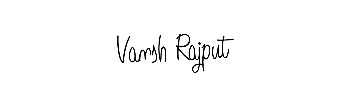 Once you've used our free online signature maker to create your best signature Angelique-Rose-font-FFP style, it's time to enjoy all of the benefits that Vansh Rajput name signing documents. Vansh Rajput signature style 5 images and pictures png