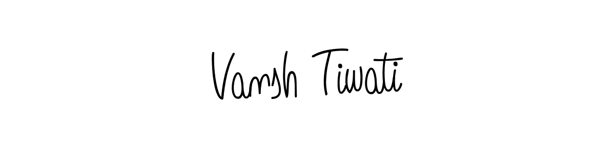 You can use this online signature creator to create a handwritten signature for the name Vansh Tiwati. This is the best online autograph maker. Vansh Tiwati signature style 5 images and pictures png