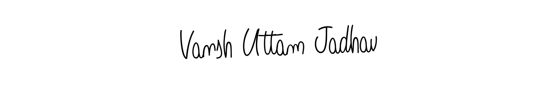 Here are the top 10 professional signature styles for the name Vansh Uttam Jadhav. These are the best autograph styles you can use for your name. Vansh Uttam Jadhav signature style 5 images and pictures png