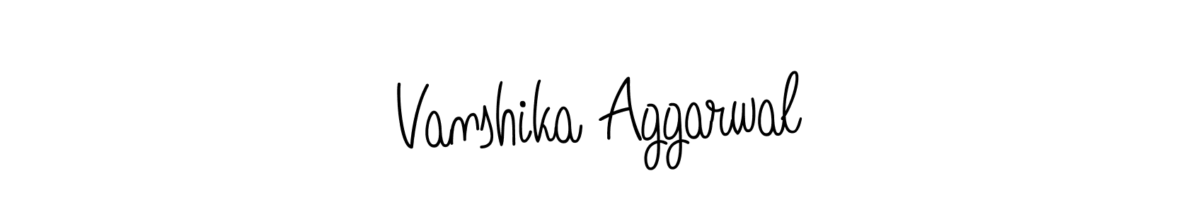 It looks lik you need a new signature style for name Vanshika Aggarwal. Design unique handwritten (Angelique-Rose-font-FFP) signature with our free signature maker in just a few clicks. Vanshika Aggarwal signature style 5 images and pictures png