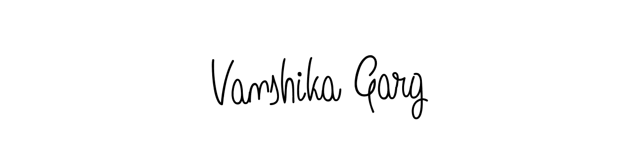 Once you've used our free online signature maker to create your best signature Angelique-Rose-font-FFP style, it's time to enjoy all of the benefits that Vanshika Garg name signing documents. Vanshika Garg signature style 5 images and pictures png