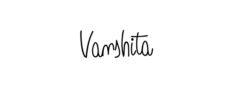 How to Draw Vanshita signature style? Angelique-Rose-font-FFP is a latest design signature styles for name Vanshita. Vanshita signature style 5 images and pictures png